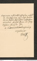 Nachlass Franz Steindachner, Brief von Ludwig von Graff an Franz Steindachner (20.05.1907), Inv.Nr. 174.02, Seite 3